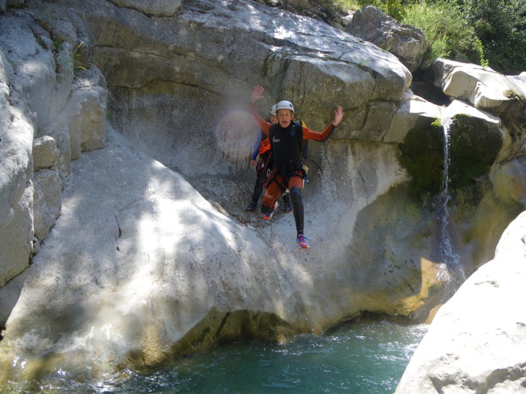 canyon Gours du Ray vertigo verdon