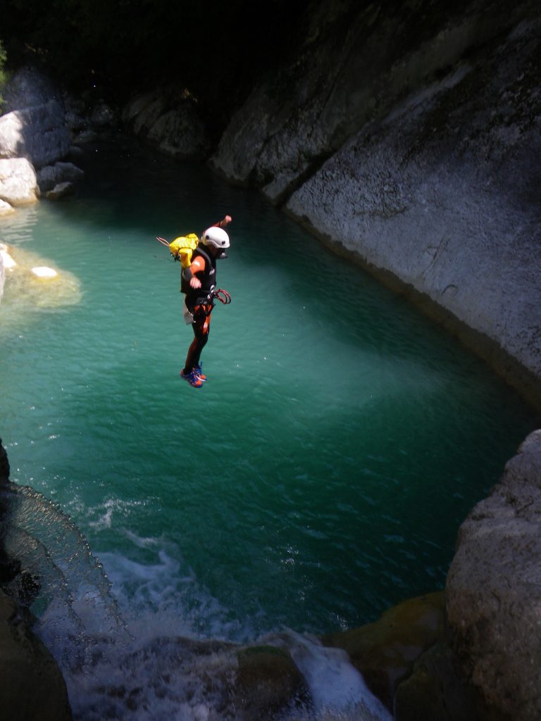 canyon Gours du Ray vertigo verdon