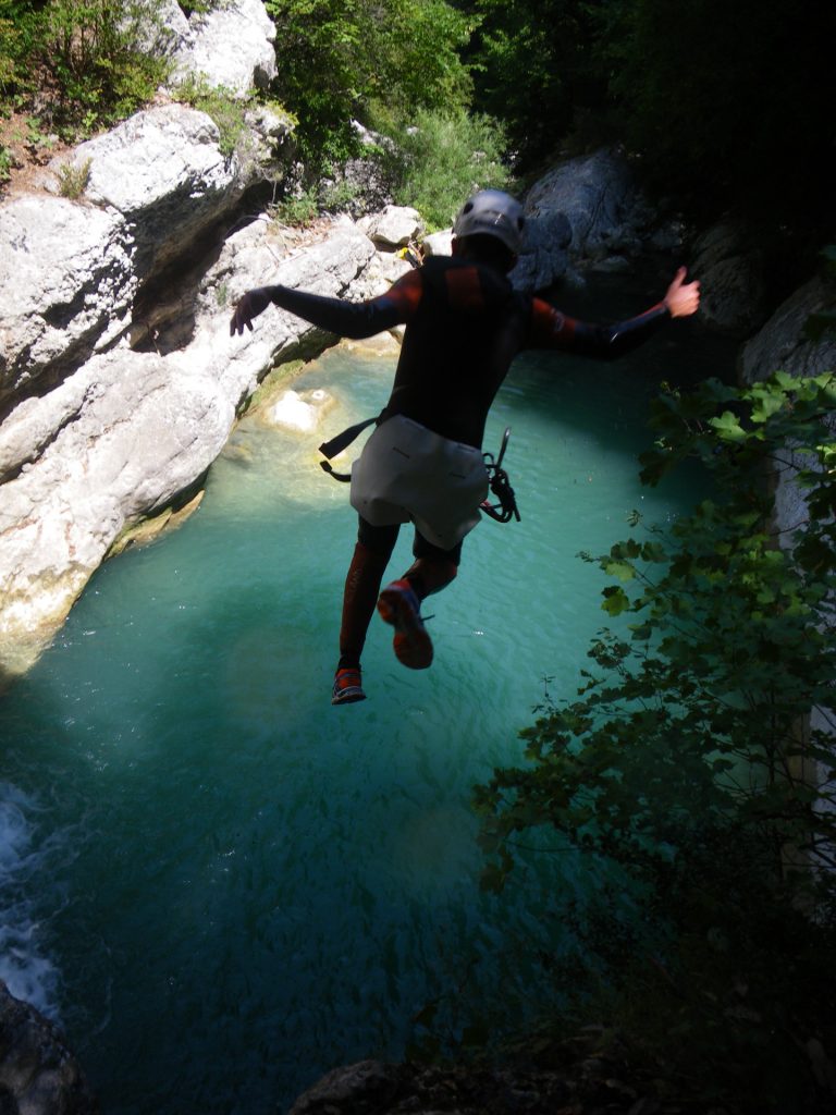 canyon Gours du Ray vertigo verdon