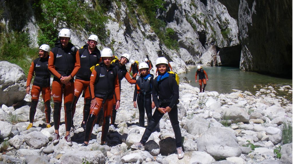 Couloir Samson Grand Canyon gorges du Verdon