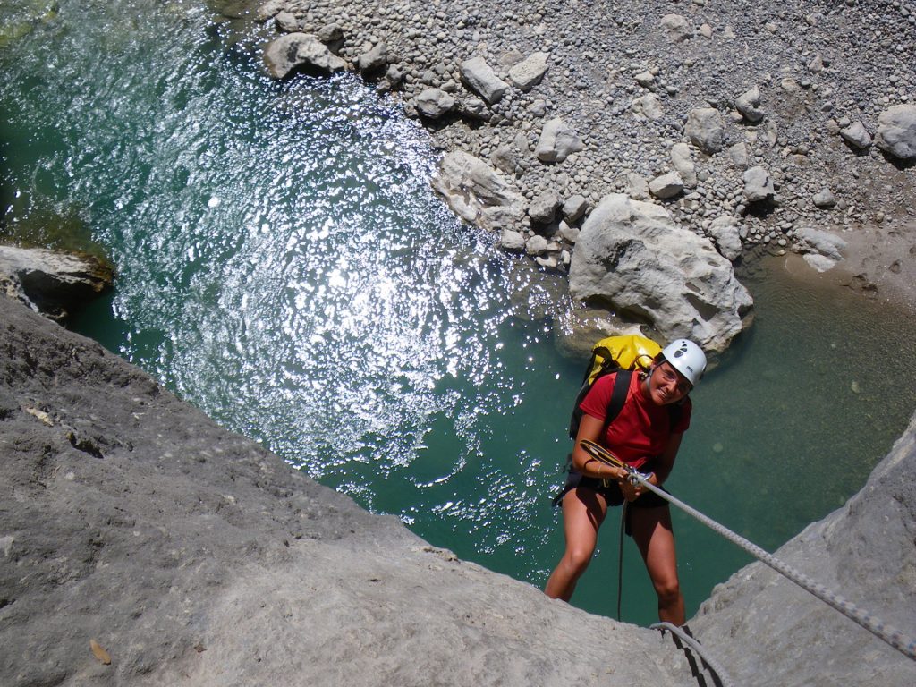 Canyon Ferne vertigo verdon canyoning