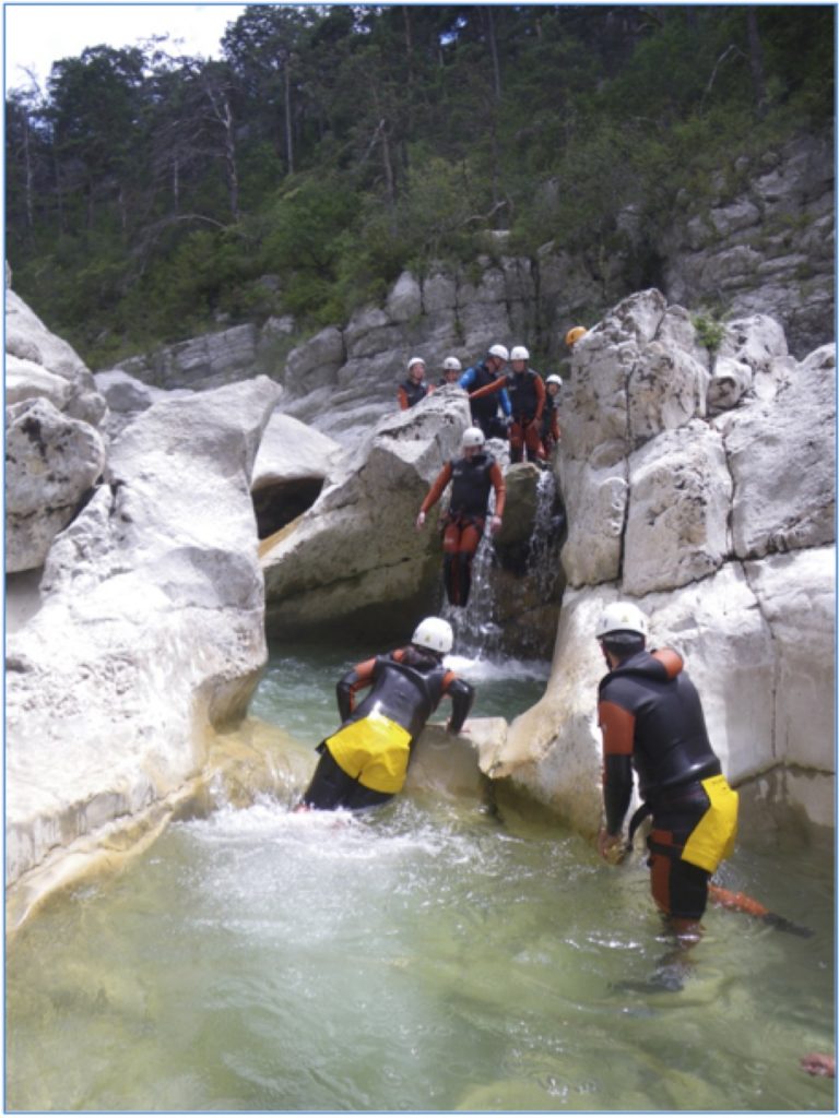 canyoning Jabron vertigo verdon