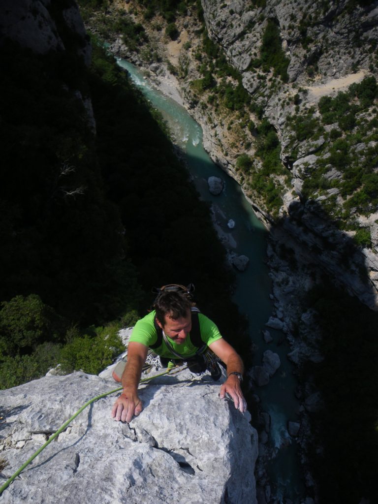 vertigo verdon moniteur école escalade