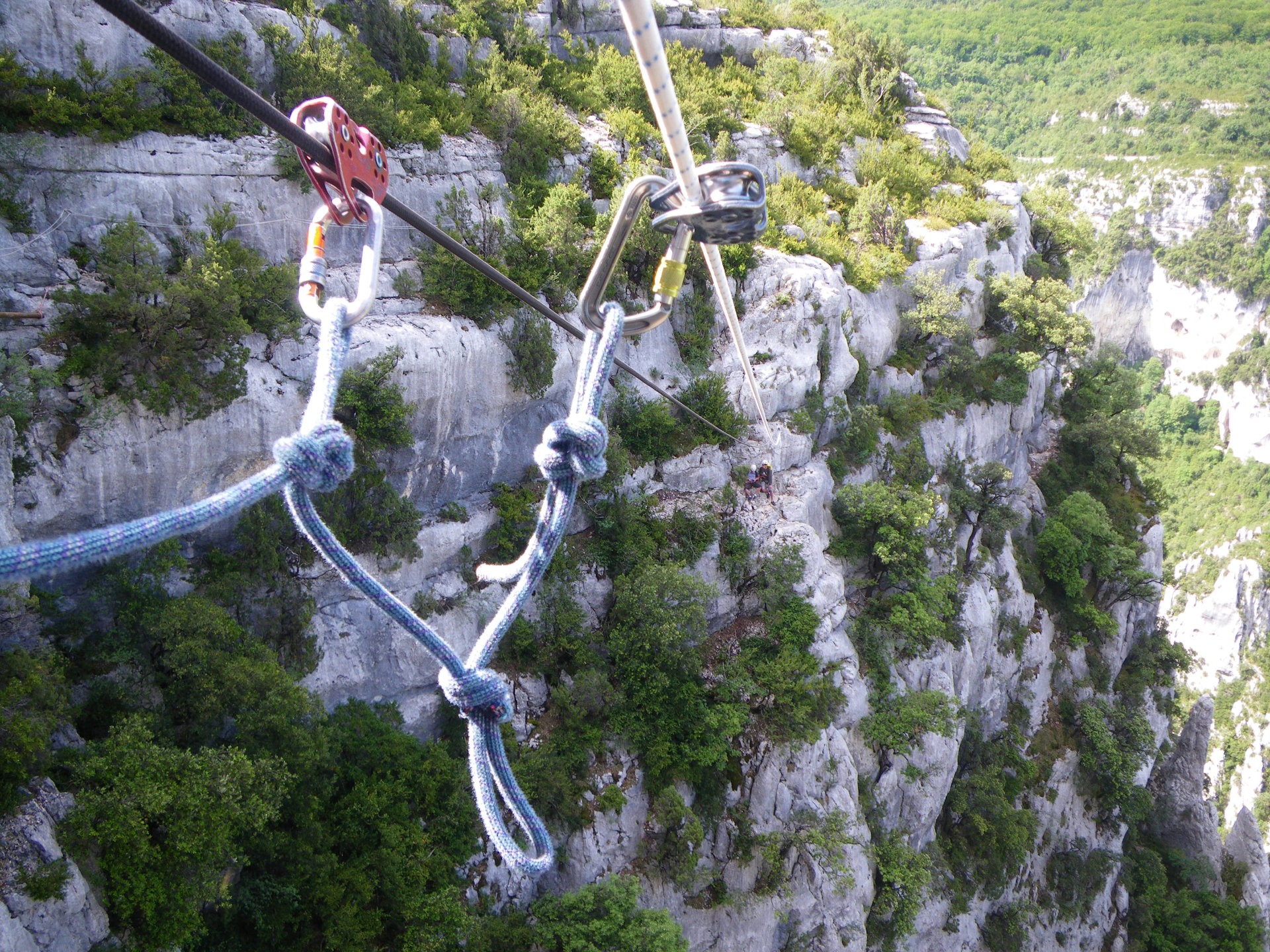 Trou du renard canyoning vertigo verdon