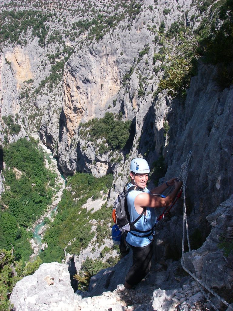 Trou du renard canyoning vertigo verdon